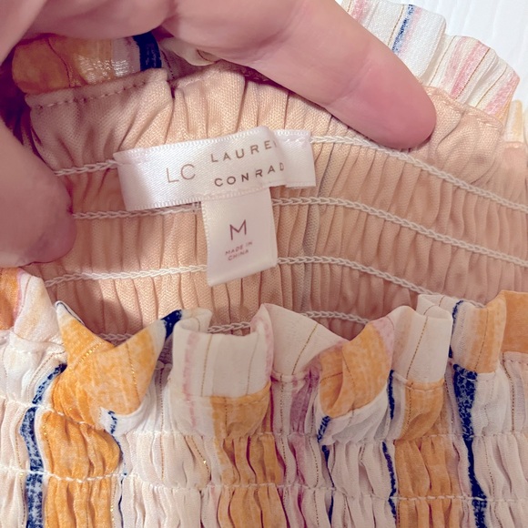 Lauren Conrad Smocked Midi Dress - Picture 2 of 3